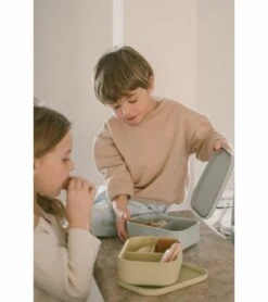 The Dearest Grey Silicone Bento Box - Cloud -Baby Products Store the dearest grey silicone bento box cloud 99