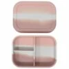 The Dearest Grey Silicone Bento Box - Pink Tie Dye -Baby Products Store the dearest grey silicone bento box pink tie dye 107