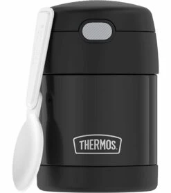 Thermos FUNtainer Stainless Steel Food Jar, 10oz - Matte Black