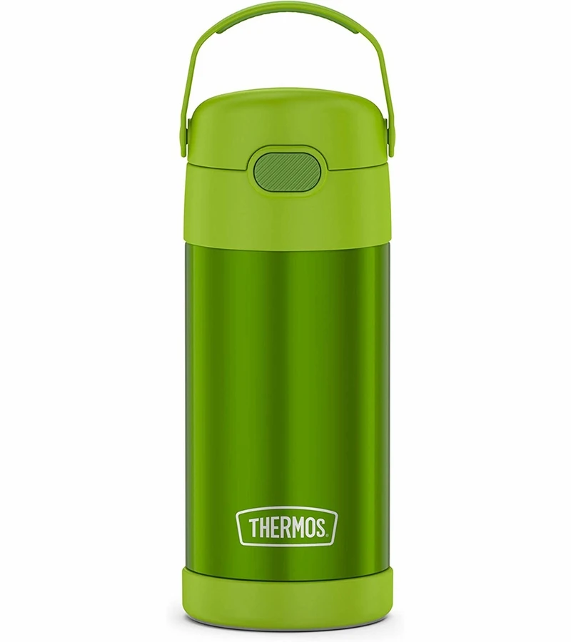 Thermos FUNtainer Vacuum Insulated Stainless Steel Straw Water Bottle 12oz - Lime 3 Thermos FUNtainer Vacuum Insulated Stainless Steel Straw Water Bottle 12oz - Lime