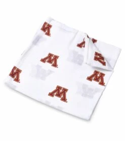 Three Little Anchors College Swaddle Blanket - Minnesota Golden Gophers