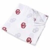 Three Little Anchors College Swaddle Blanket - Oklahoma Sooners -Baby Products Store three little anchors college swaddle blanket oklahoma sooners 7