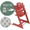 Stokke Tripp Trapp Complete High Chair Bundle - Warm Red / Robot Grey -Baby Products Store tripp trapp complete high chair bundle warm red robot grey 135