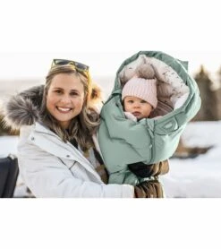 Voksi Urban Footmuff - Pine Green / Cream 12 Voksi Urban Footmuff - Pine Green / Cream -Baby Products Store voksi urban footmuff pine green cream 138