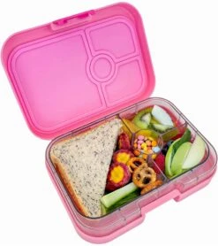 Yumbox Leakproof Bento Lunchbox, Panino - Power Pink Panda -Baby Products Store yumbox leakproof bento lunchbox panino power pink panda 135