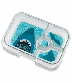 Yumbox Leakproof Bento Lunchbox, Panino - Wow Red / Shark Tray -Baby Products Store yumbox leakproof bento lunchbox panino wow red shark tray 133