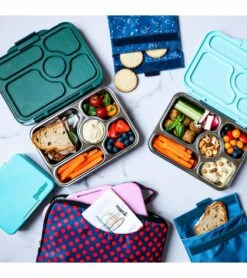 Yumbox Leakproof Bento Lunchbox, Presto Stainless Steel - Kale Green -Baby Products Store yumbox leakproof bento lunchbox presto stainless steel kale green 135