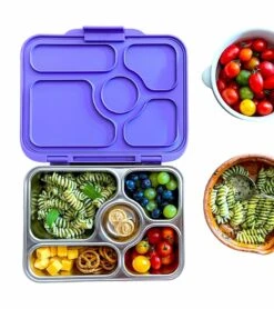 Yumbox Leakproof Bento Lunchbox, Presto Stainless Steel - Remy Lavender -Baby Products Store yumbox leakproof bento lunchbox presto stainless steel remy lavender 11