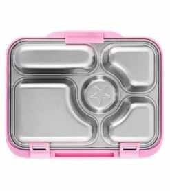 Yumbox Leakproof Bento Lunchbox, Presto Stainless Steel - Rose Pink -Baby Products Store yumbox leakproof bento lunchbox presto stainless steel rose pink 10