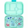 Yumbox Original Leakproof Bento Lunchbox, 6 Compartment - Serene Aqua / Paris Tray -Baby Products Store yumbox original leakproof bento lunchbox 6 compartment serene aqua paris tray 7