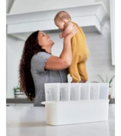 Zip Top Breast Milk Storage Bag 6 Set + Freezer Tray - Frost 12 Zip Top Breast Milk Storage Bag 6 Set + Freezer Tray - Frost -Baby Products Store zip top breast milk storage bag 6 set freezer tray frost 123