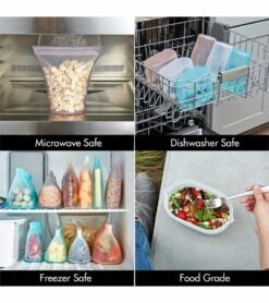 Zip Top Large Dish - Frost -Baby Products Store zip top large dish frost 132