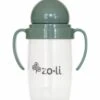 Zoli Bot 2.0 Weighted Straw Sippy Cup, 10oz - Spruce Green -Baby Products Store zoli bot 2 0 weighted straw sippy cup 10oz spruce green 92